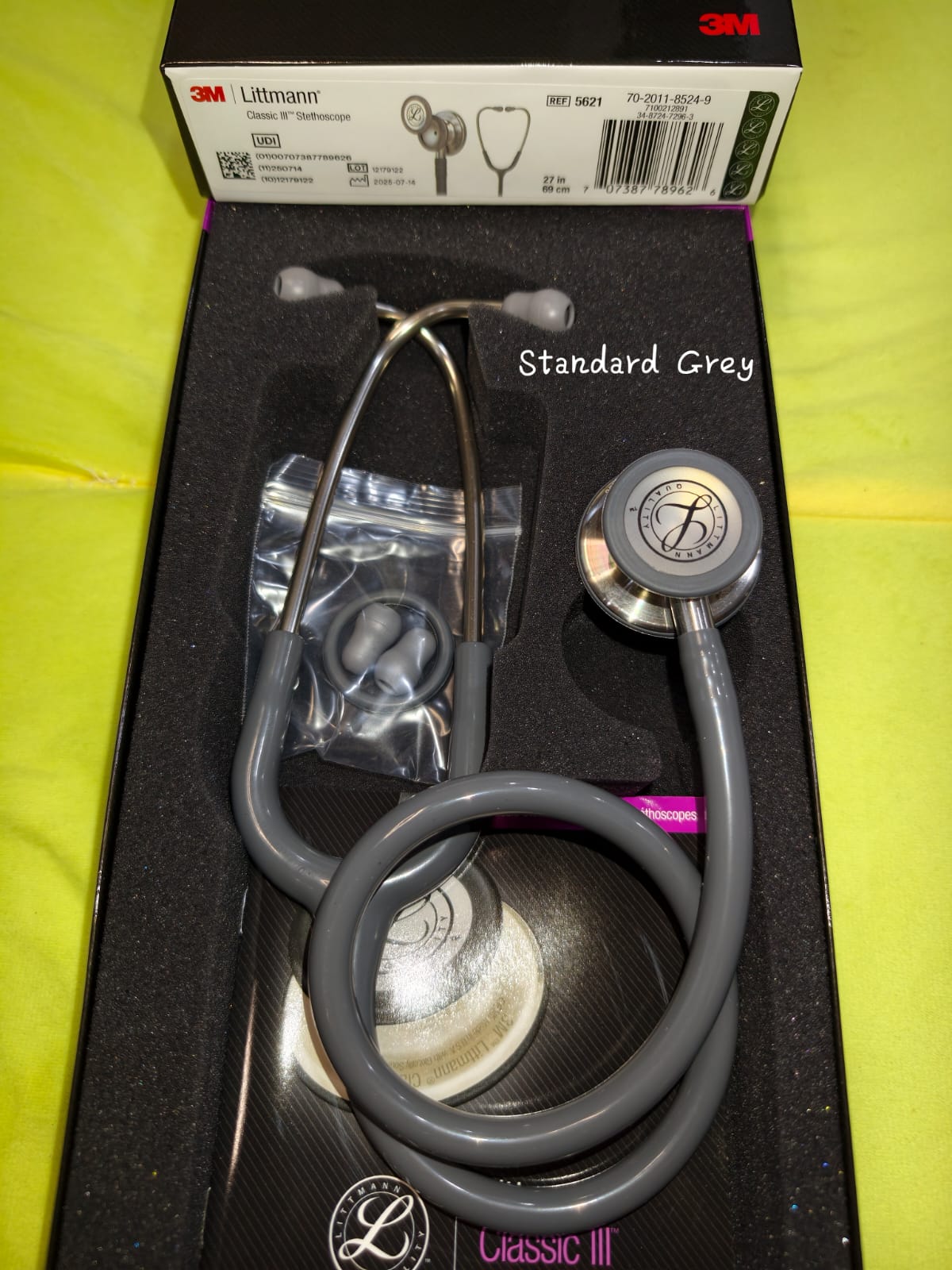 3M Littmann Classic III — Standard Grey